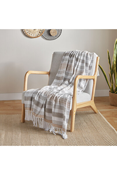 Home Box Austin Cotton Woven Throw - 127x152 cm