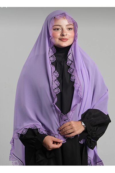 Hürrem Şifon namaz örtüsü iğne oyalı