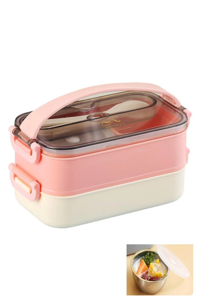 Masis Home 1500 ml Bento Lunch Box New Generation Lunch Box for Office-School...