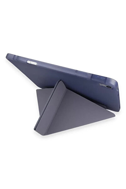 Epilons حافظة لوحي مارس مع حامل للقلم - لون اللافندر