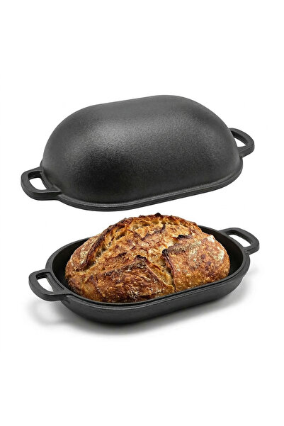 EFONTA Natural cast iron bread tray