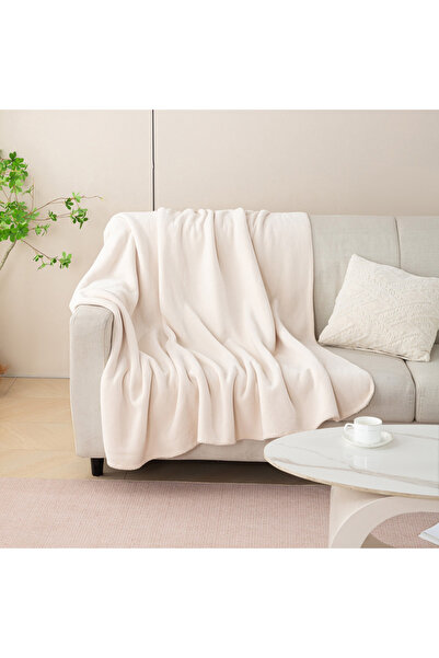 Home Box Logan Chenille Double Layer Twin Blanket - 150x220 cm