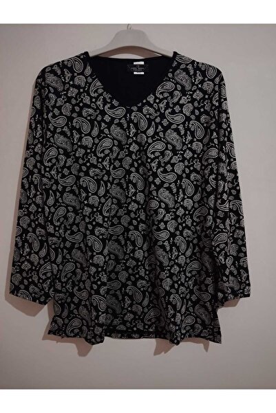 anne moda ankara Full Summer Long Sleeve 95% Viscose Anti-Sweat Blouse