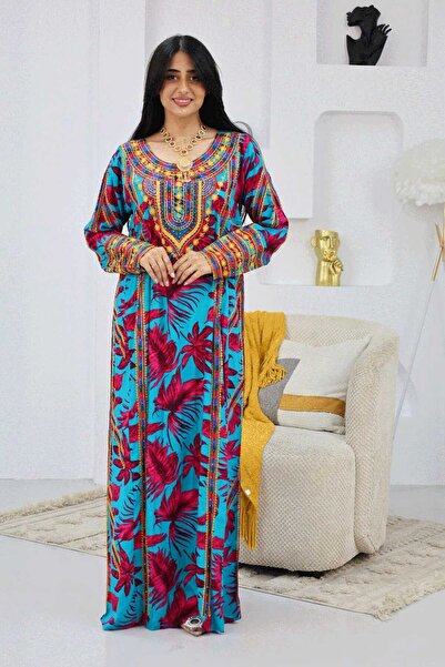 BS A traditional jalabiya with a design inspired by authentic Arab identity, ...