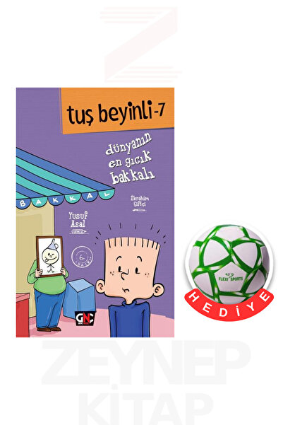 Nesil Çocuk Yayınları Tuş Beyinli 7 Dünya'nın En Gıcık Bakkalı (Futbol Topu H...