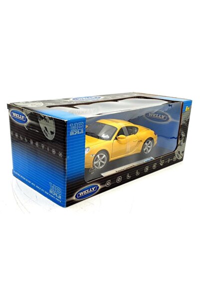 WELLY 1:18 Porsche Cayman S Model Araba