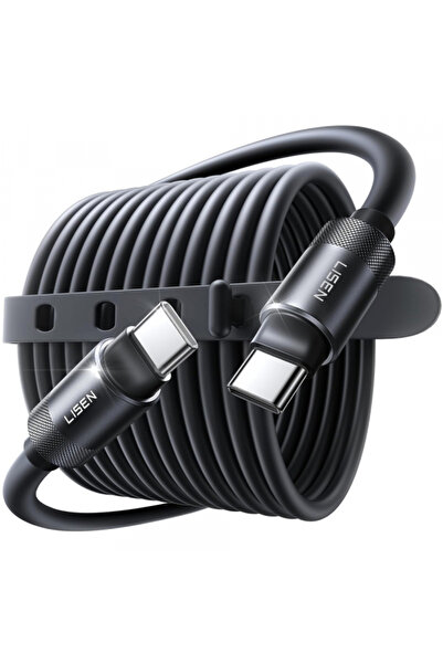 LISEN Cablu Date si Incarcare USB-C - USB-C L115, 100W, 3m, Negru YL0125040001