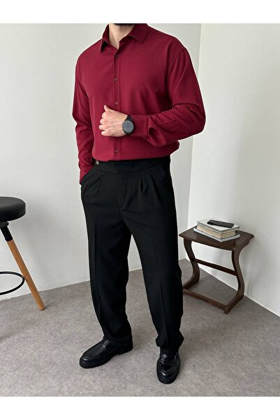 BYATA MENS STYLE Men's Long Sleeve Lycra Shirt