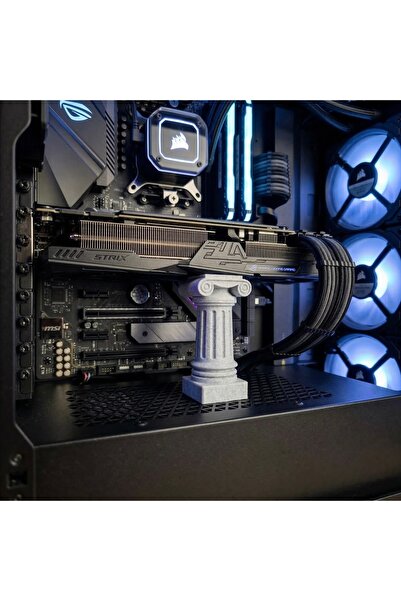 3DcraftTr 3D craftTr Antik Sütun Ekran Kartı Destek Aparatı - GPU Sag Bracket...
