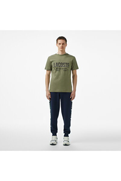 Lacoste Erkek Regular Fit Baskılı Lacivert Eşofman Altı