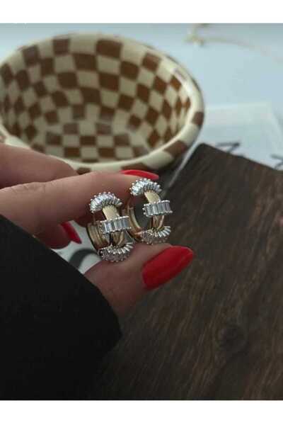 8atelier Steel Jull Gold Earrings