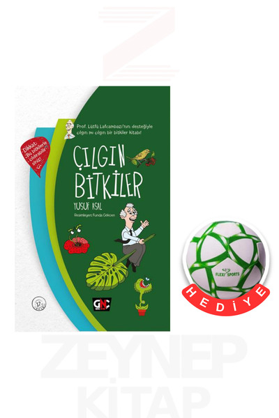 Nesil Çocuk Yayınları النباتات المجنونة - يوسف أسال (هدية كرة القدم)