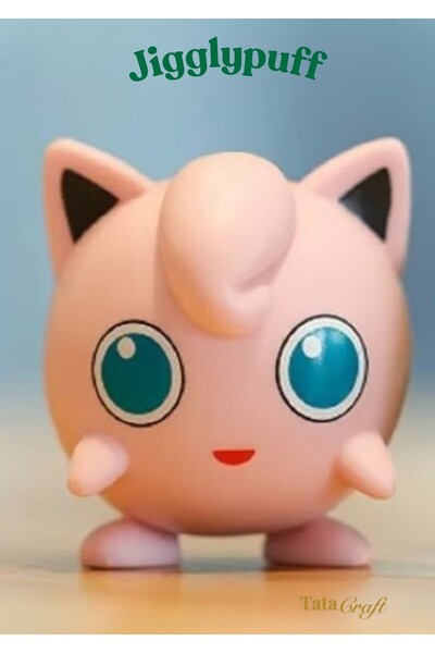 TATA CRAFT Anime Aksiyon Figürü Pokemon Serisi Jigglypuff Karakter Figür Oyun...