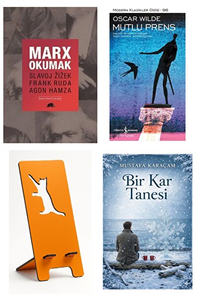 TÜRKİYE İŞ BANKASI KÜLTÜR YAYINLARI Marx Okumak - Kolektif + Mutlu Prens + Te...