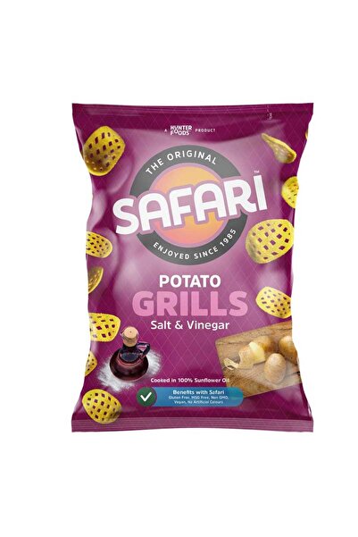Safari POTATO GRILLS SALT & VINEGAR 60GM