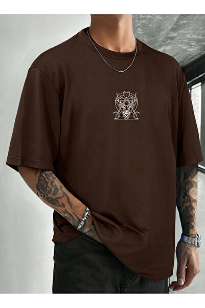 SUNFREE GEOMETRIJSKI JETROVI JETROVI Ba Štampano v Oversize kroj i okrugla kr...