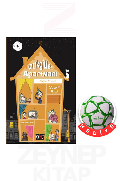 Nesil Çocuk Yayınları Gıcıkgiller Apartmanı 4 Duyguları Kurtarmak (Futbol Top...
