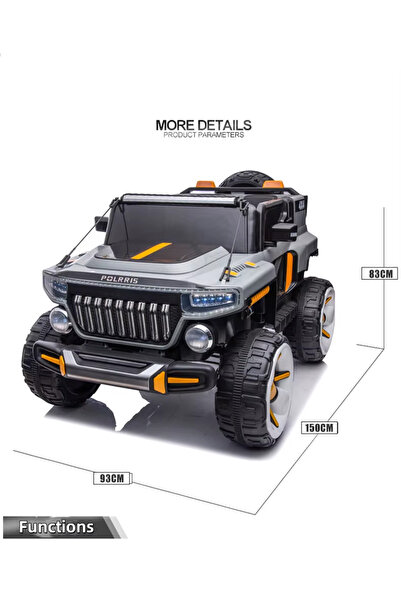 My modern game Large electric car for children with a 12V battery - remote co...