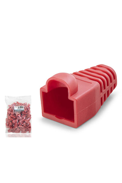 naque Rj45 Connector Shoe Pack of 100 - Red Nd2430