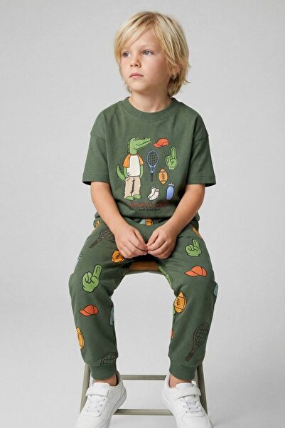 ZUZUNGA Set de îmbrăcăminte pentru copii Timsah Sports Crew (bluză și pantaloni)