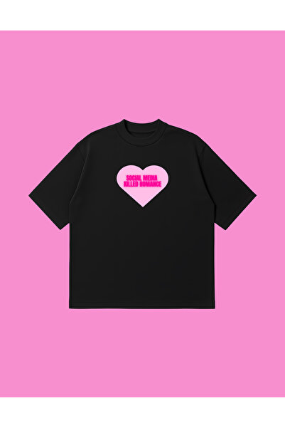 PURE POWER Social Media Boxy Fit Oversized Unisex 100% Cotton-Pack T-Shirt – ...