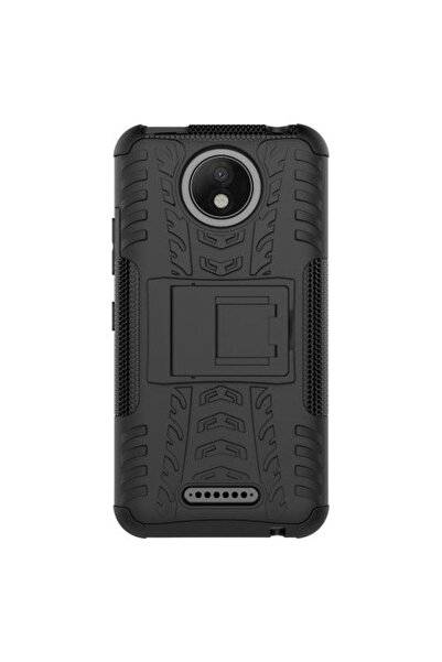 OEM Husa Motorola Moto C Plus Dura Neagra