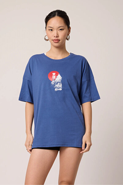 SUPERBLUE Γυναικείο κοντομάνικο μπλουζάκι