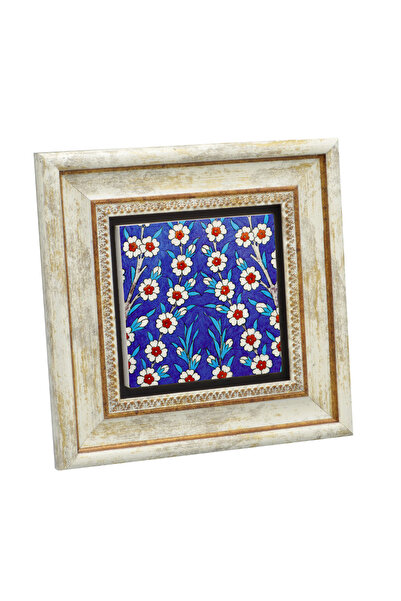 Sadrazam Οθωμανικό σχέδιο πλακιδίων Ιζνίκ με λουλούδια Β με τύπωμα Πίνακας απ...