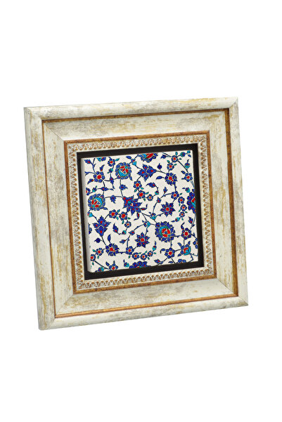 Sadrazam Οθωμανικό σχέδιο πλακιδίων Ιζνίκ (Τζαμί Ρουστάμ Πασά) Β με τύπωμα Πί...