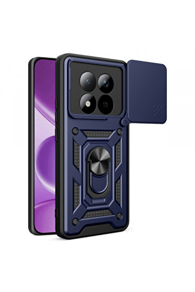 Techsuit Husa pentru Xiaomi Redmi Note 15 Pro 4G, Techsuit, CamShield, Albastra