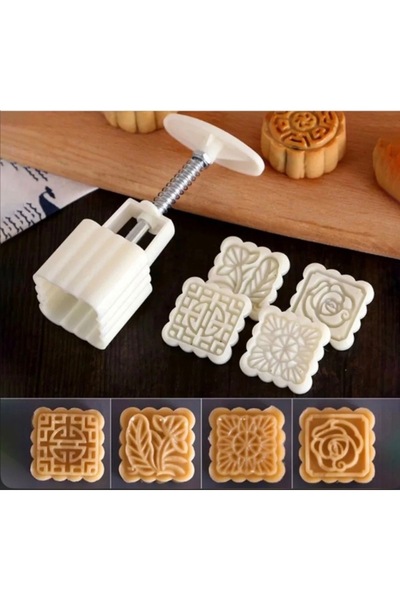 cc bin shihon Square Maamoul cookie molds