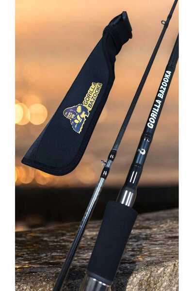 MELA FISH Longin gorilla Neopren Spin Kamış Koruma Kılıfı 1 Metre Uzunlukta A...