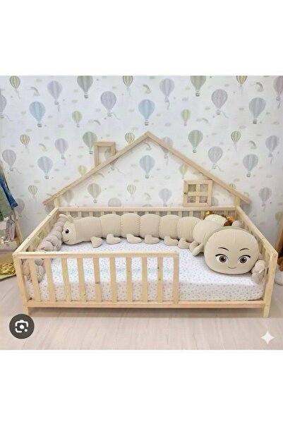 Empressco BEBEK KARYOLA KENAR KORUYUCUSU VE DEKOR PELUŞ TIRTIL