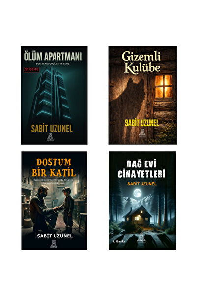 Amastris Kitap Ölüm Apartmanı - Gizemli Kulübe - Dostum Bir Katil - Dağ Evi C...