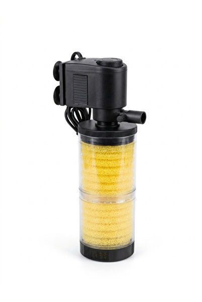 Minjiang فلتر ومضخة غاطسة داخلية لحوض السمك JZ-F1300 - 25 واط، 1300 لتر/ساعة ...