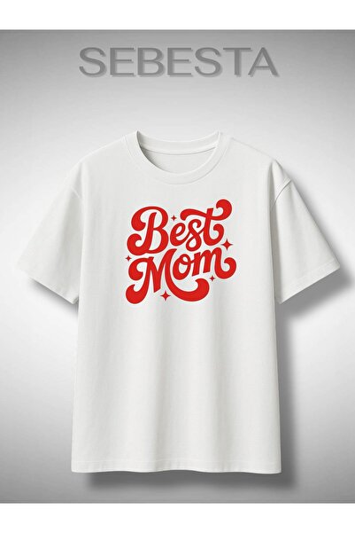 Sebesta Fashion Best Mom Printed Premium Oversized T-Shirt
