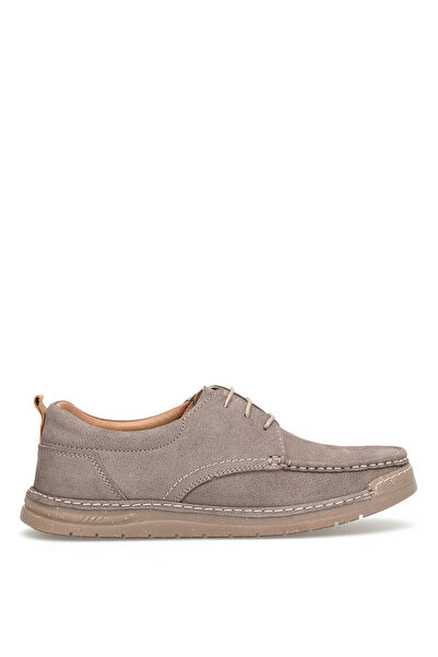 Ayakkabı Fuarı Elit Erl62401 Men's Genuine Leather Casual Shoes Sand