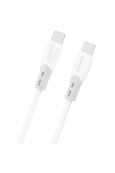 DUDAO USB-C Data and Charging Cable - USB-C L25SC, 60W, 1m, White