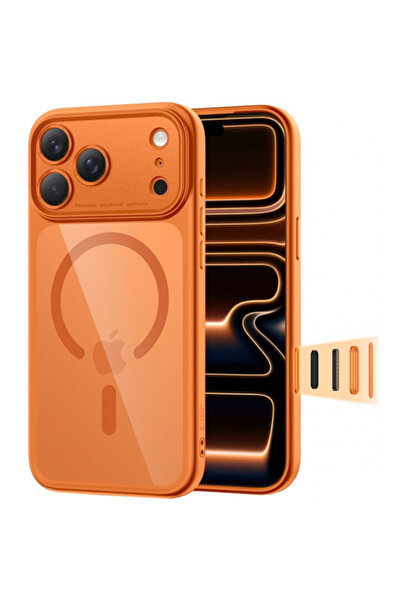 Tech-Protect MagSafe Case for Apple iPhone 17 Pro, Tech-Protect, MagPeak, Orange