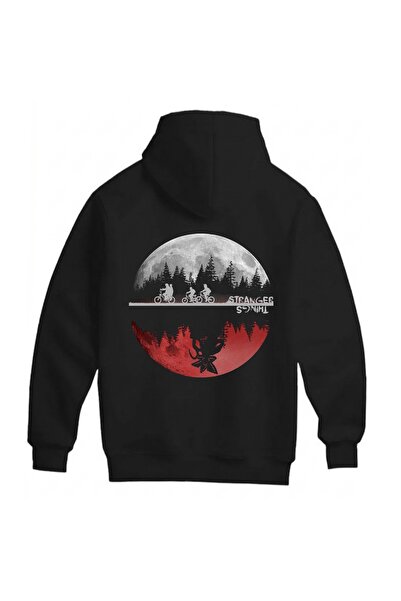SVART WEAR سترة سترانجر ثينجز للجنسين مقاس كبير 100% مصنوعة من القطن قطن قطعة