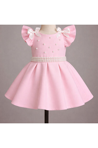 SOFYELLA AYASOFYA Rochie elegantă pentru fete cu detalii perlate