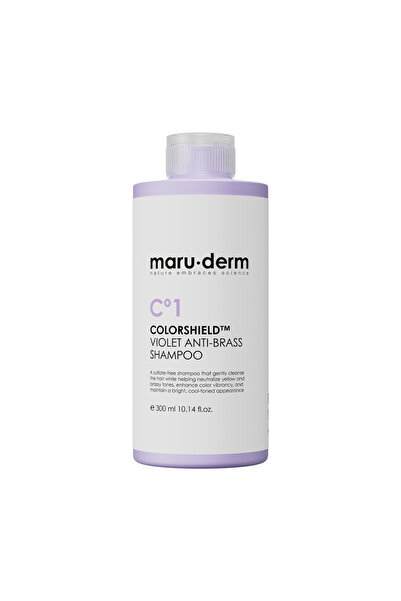 Maru.Derm Colorshield ™   Purple Shampoo – Anti-Orange and Yellow Hair Tone B...