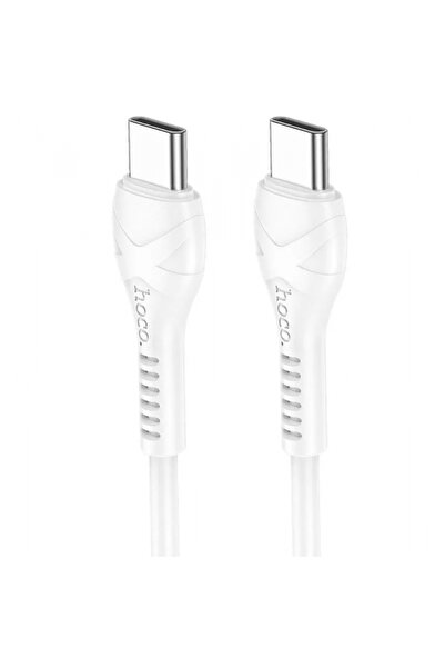 Hoco USB-C - USB-C X37 Data and Charging Cable, 60W, 1m, White
