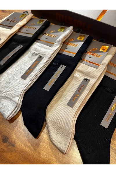 Mısırlı Men's Modal Stitch-Free Sweat-Free, Odor-Free, Comfortable Socks, Pac...