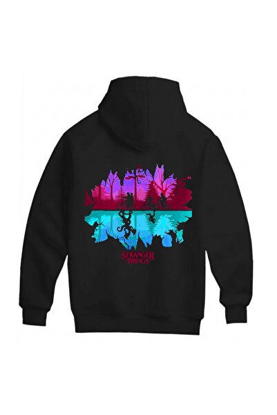 SVART WEAR سترة سترانجر ثينجز للجنسين مقاس كبير 100% مصنوعة من القطن قطن قطعة