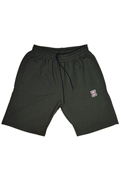 marufshop Comfortable Fit Stretch Fabric Combed Cotton Shorts with Arma Detai...