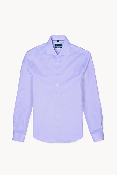 Braiconf Tailored office shirt with extra-fitted print Multicolor