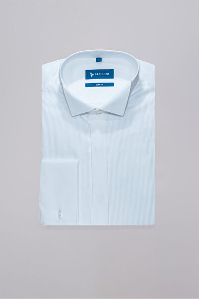 Braiconf Multicolor fitted printed shirt