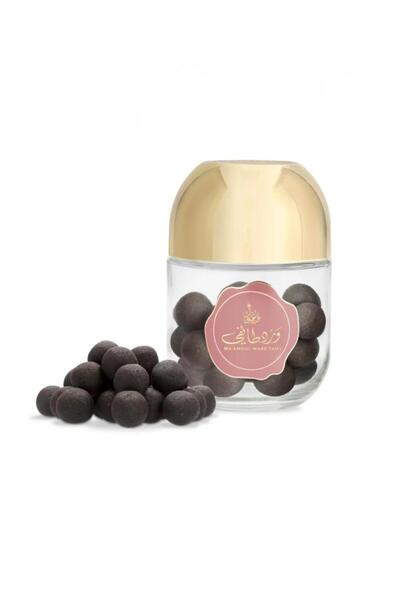 Al Rehab perfumes معمول ورد طائفي 200 جرام اسود اللون .