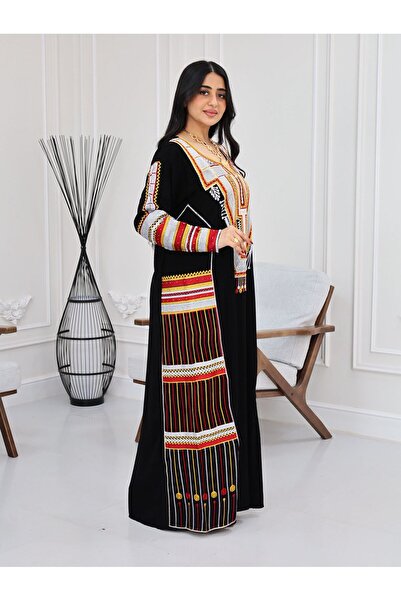 BS A traditional jalabiya with a design inspired by authentic Arab identity, ...